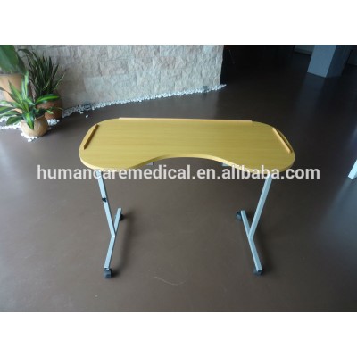 hot sale Adjustable tilting Over Bed and Over Chair Table