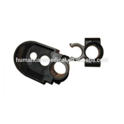 New design black plastic cane clip for rollator