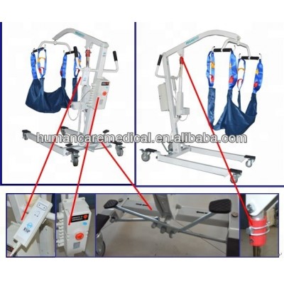 New Design Hospital Homecare Foldable Hoyer manual mechanical lifter For Disabled